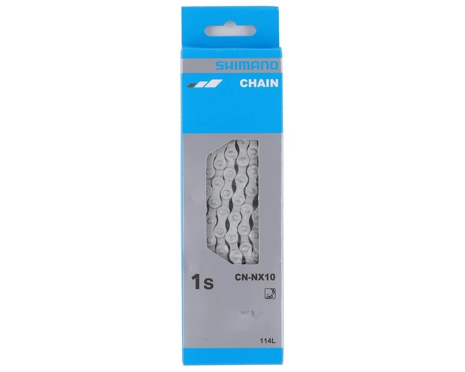 Shimano Nexus CN-NX10 Chain (Silver) (Single Speed) (114 Links) 4 Shimano Nexus CN-NX10 Chain (Silver) (Single Speed) (114 Links) - Image 2
