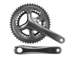 Shimano Tiagra 4700 Crankset (Grey) (2 X 10 Speed) (Hollowtech II) (165mm) (50/34T) (110 Asymmetric BCD)