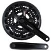 Shimano Tourney FC-A073 Crankset (Black) (3 X 7/8 Speed) (Square Taper) (170mm) (50/39/30T) (Riveted) (w/ Chain Guard)