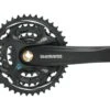 Shimano Altus FC-M311 Crankset (Black) (3 X 7/8 Speed) (Square Taper) (170mm) (42/32/22T) (Riveted) -Bicycle Parts Store efcm311c222xl