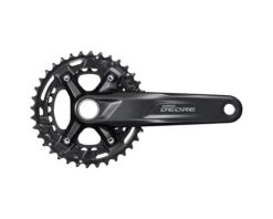 Shimano Deore M4100 Crankset W/ Chainrings (2 X 10 Speed) (170mm) (36/26T) (51.8mm Chainline)