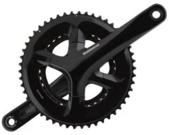 Shimano FC-RS520 Crankset (Black) (2 X 12 Speed) (165mm) (50/34T)