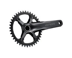 Shimano GRX FC-RX600 Crankset (Black) (1 X 11 Speed) (Hollowtech II) (165mm) (40T) (110 Asymmetric BCD)