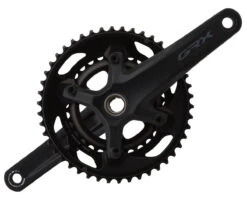 Shimano GRX FC-RX600 Crankset (Black) (2 X 11 Speed) (Hollowtech II) (165mm) (46/30T) (110 Asymmetric BCD)