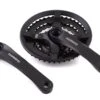 Shimano Tourney 501 Crankset (Black) (6/7/8sp) (170mm) (42/34/24T) (Square Taper JIS) -Bicycle Parts Store efcty501c244clb