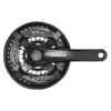 Shimano Tourney FC-TY501 Crankset (Black) (3 X 6/7/8 Speed) (Square Taper) (170mm) (48/38/28T) (Riveted) -Bicycle Parts Store efcty501c888clb
