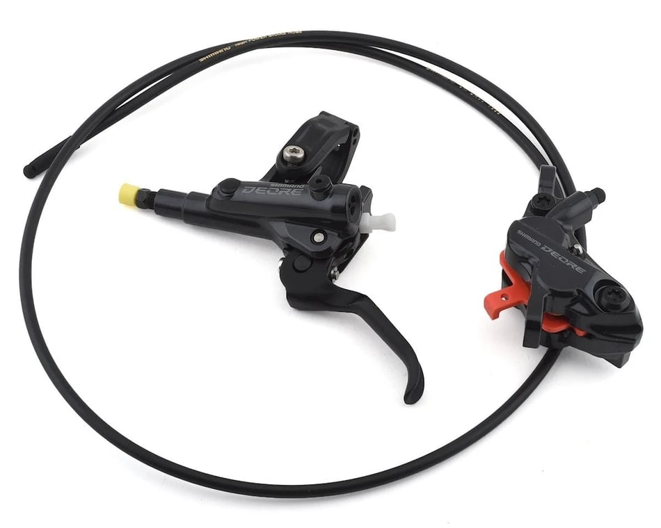 Shimano Deore M6120 4-Piston Hydraulic Disc Brake Set (Black) (Metal Pad) (Post Mount) (Left) (Caliper Included) 3 Shimano Deore M6120 4-Piston Hydraulic Disc Brake Set (Black) (Metal Pad) (Post Mount) (Left) (Caliper Included)