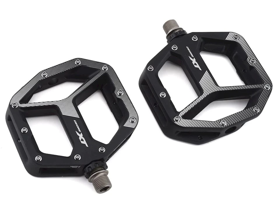 Shimano Deore XT PD-M8140 Flat Pedals (Black) (S/M) 3 Shimano Deore XT PD-M8140 Flat Pedals (Black) (S/M)