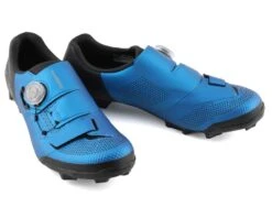 Shimano XC5 Mountain Bike Shoes (Blue) (Standard Width) (40) -Bicycle Parts Store eshxc502mcb01s40000 3