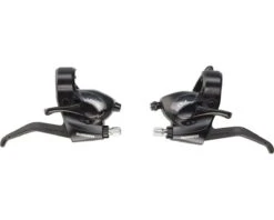 Shimano ST-EF41 Brake/Shift Levers (Black) (Pair) (3 X 7 Speed)