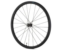 Shimano GRX RX870 Carbon Front Wheel (Black) (12 X 100mm) (700c / 622 ISO) (Centerlock) (Tubeless)