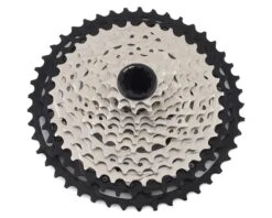 Shimano Deore XT CS-M8100 Cassette (Silver/Black) (12 Speed) (Micro Spline) (10-45T)