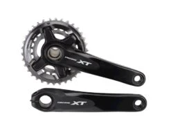 Shimano Deore XT M8000-2 Crankset (Black) (2 X 11 Speed) (175mm) (34/24T)