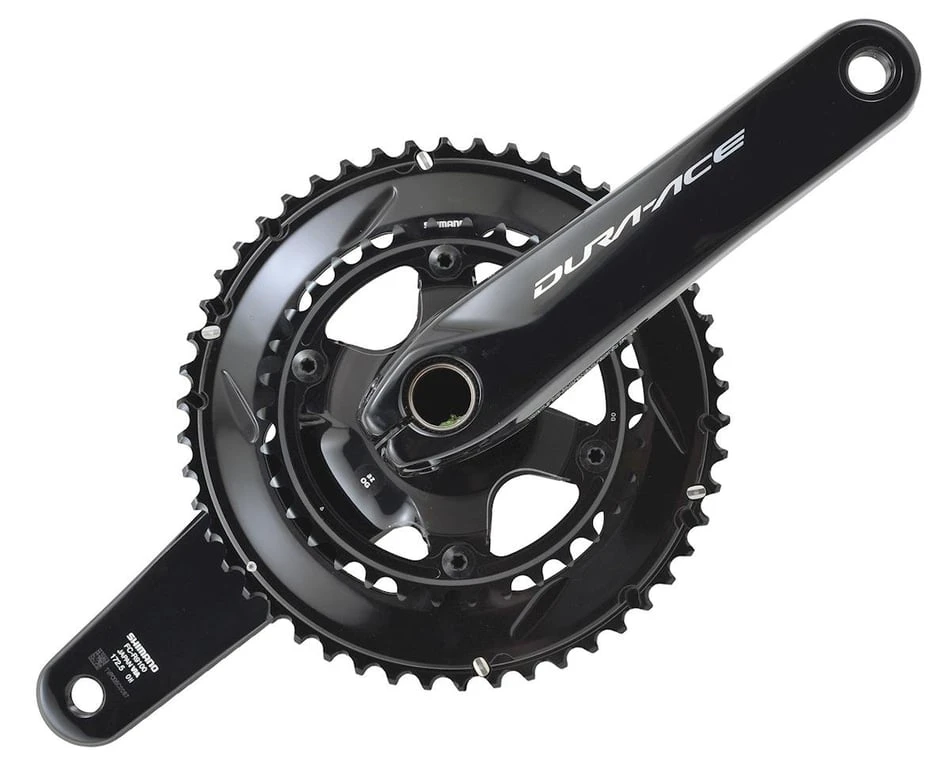 Shimano Dura-Ace FC-R9100 Crankset (Black) (2 X 11 Speed) (Hollowtech II) (172.5mm) (50/34T) 4 Shimano Dura-Ace FC-R9100 Crankset (Black) (2 X 11 Speed) (Hollowtech II) (172.5mm) (50/34T) - Image 2