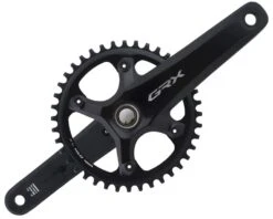 Shimano GRX FC-RX810 Crankset (Black) (1 X 11 Speed) (Hollowtech II) (170mm) (40T)