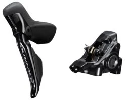 Shimano Dura-Ace Di2 R9270 Hydraulic Disc Brake/Shift Lever Kit (Black) (Flat Mount) (Left) (2x) (Caliper Included) (Electronic) (Wireless)