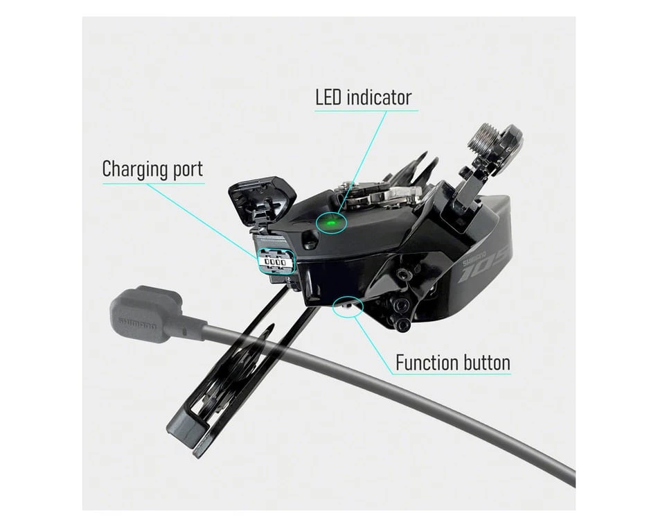 Shimano 105 Di2 RD-R7150 Rear Derailleur (Black) (12 Speed) (Electronic) 7 Shimano 105 Di2 RD-R7150 Rear Derailleur (Black) (12 Speed) (Electronic) - Image 5