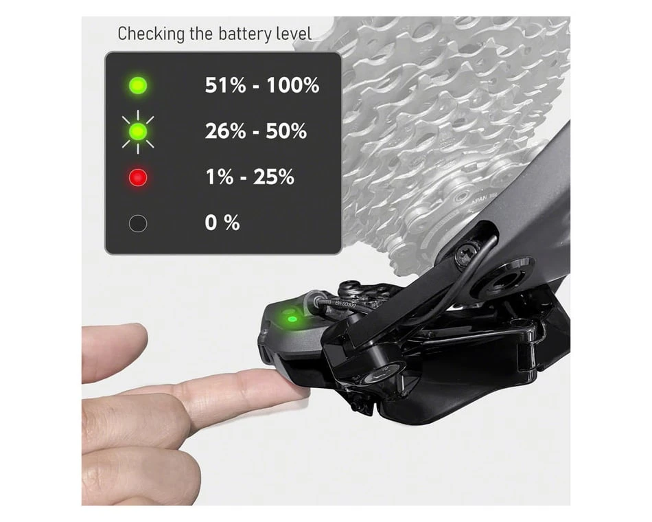 Shimano 105 Di2 RD-R7150 Rear Derailleur (Black) (12 Speed) (Electronic) 8 Shimano 105 Di2 RD-R7150 Rear Derailleur (Black) (12 Speed) (Electronic) - Image 6