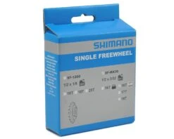 Shimano MX30 Single Speed Freewheel (Chrome) (1/2" X 3/32") (16T) -Bicycle Parts Store isfmx3016 2