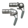 Shimano Dura-Ace SL-BS77 Bar End Shifters (Silver) (Pair) (2/3 X 9 Speed) -Bicycle Parts Store islbs77h