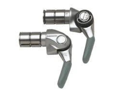 Shimano Dura-Ace SL-BS77 Bar End Shifters (Silver) (Pair) (2/3 X 9 Speed)