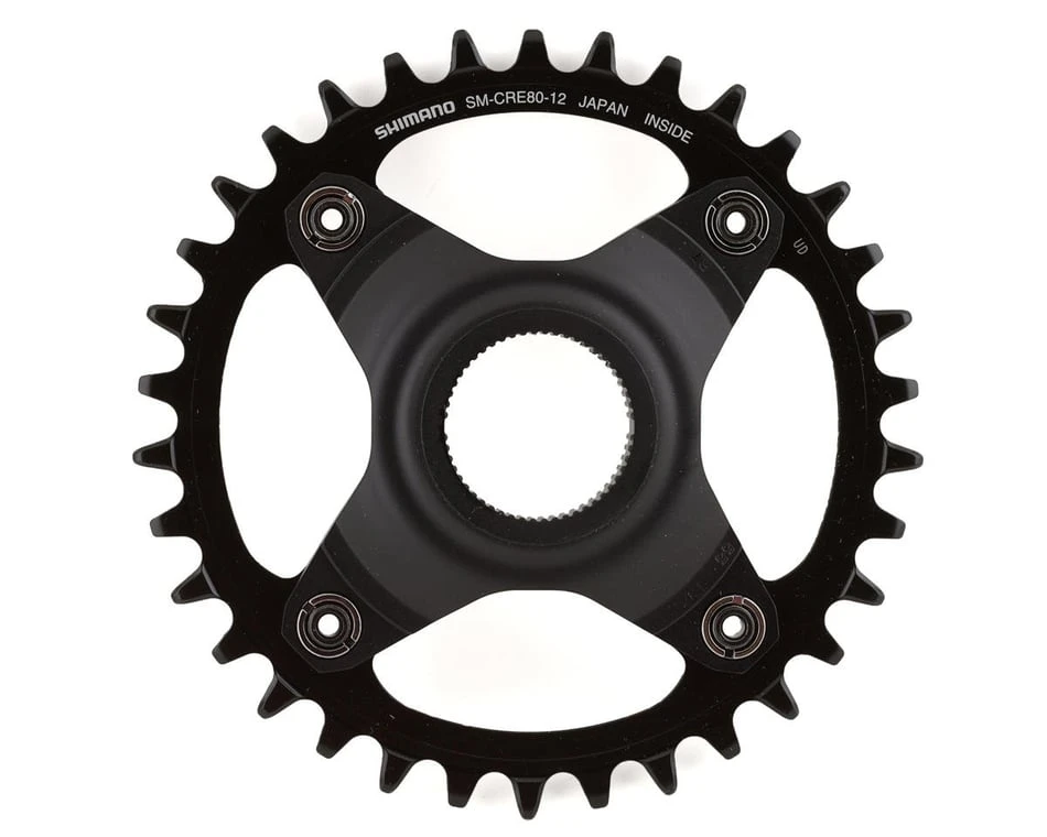 Shimano Steps E-MTB Direct Mount Chainring (Black) (1 X 12 Speed) (Single) (55mm Chainline) (34T) 3 Shimano Steps E-MTB Direct Mount Chainring (Black) (1 X 12 Speed) (Single) (55mm Chainline) (34T)
