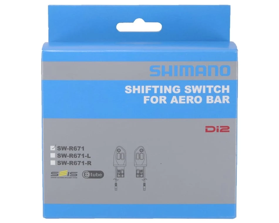 Shimano Di2 SW-R671 Remote TT Shifters (Black) (Pair) 4 Shimano Di2 SW-R671 Remote TT Shifters (Black) (Pair) - Image 2