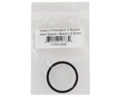 Shimano Hollowtech II Bottom Bracket Spacer (Black) (2.5mm) -Bicycle Parts Store y1f813000 1