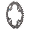 Shimano Alivio M415 Chainrings (Black/Silver) (3 X 7/8 Speed) (104mm BCD) (Outer) (42T) -Bicycle Parts Store y1gm98030
