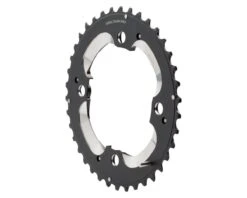 Shimano XT M785 Chainrings (Black/Silver) (2 X 10 Speed) (64/104mm BCD) (Outer) (AM-Type) (38T)