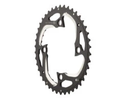 Shimano XT M780 Chainrings (Black/Silver) (3 X 10 Speed) (64/104mm BCD) (Outer) (42T) (AE-Type)