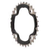 SCRATCH & DENT: Shimano Deore LX T671 Chainring (Black) (3 X 10 Speed) (64/104mm BCD) (Middle) (32T) -Bicycle Parts Store y1n998050