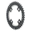 Shimano FC-M672 Chainrings (Black) (3 X 10 Speed) (Outer) (40T) (94/64mm Asym. BCD)