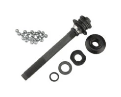 Shimano Complete Front Axle (For SLX FH-M665, Deore FH-M595, HB-M590)