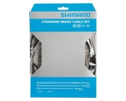 Shimano Universal Brake Cable Kit (Black) (Road & Mountain) (1.6mm) (1000/2050mm) (w/ Housing) -Bicycle Parts Store y80098022 1